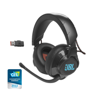 JBL Quantum 610 Wireless - Black - Wireless over-ear gaming headset - Hero